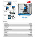 High quality vmc small cnc machine center sieg popular for schools H250/SMC8250 GSK SIEMENS 4th axis available